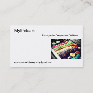 Calling card Mylifeisart