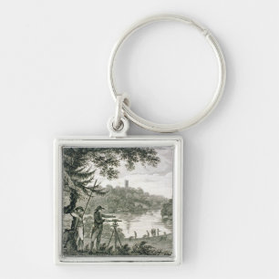 Calling card of Humphrey Repton, engraved by Thoma Key Ring
