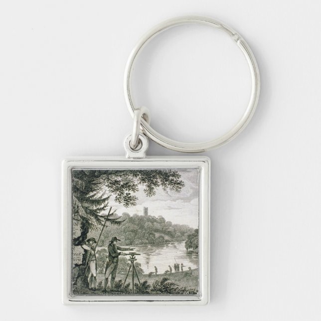 Calling card of Humphrey Repton, engraved by Thoma Key Ring (Front)