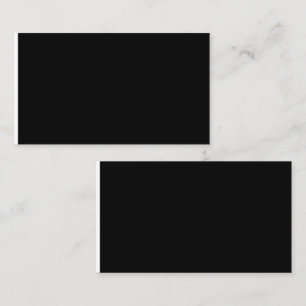Calling Cards   Elegant Black Design   Business