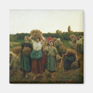 Calling in the Gleaners, 1859 Magnet