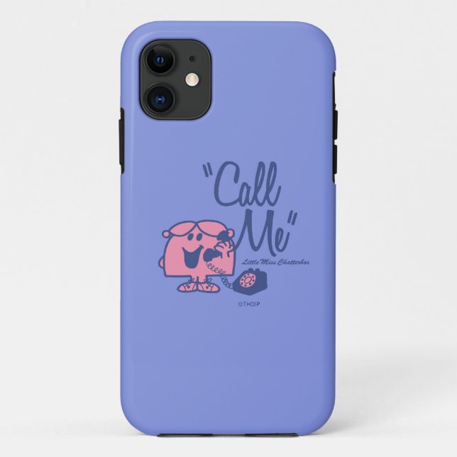 Calling Little Miss Chatterbox Case-Mate iPhone Case (Back)