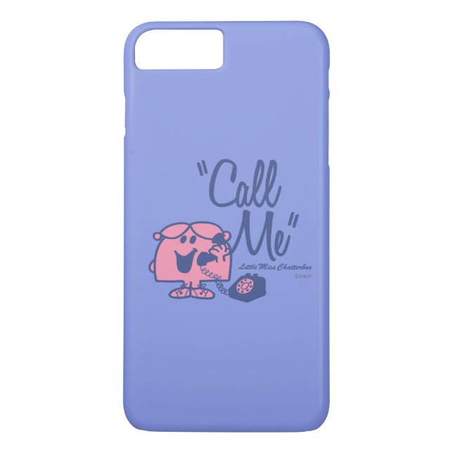 Calling Little Miss Chatterbox Case-Mate iPhone Case (Back)