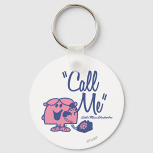 Calling Little Miss Chatterbox Key Ring