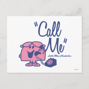 Calling Little Miss Chatterbox Postcard