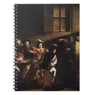 Calling Of Saint Matthew By Caravaggio Notebook