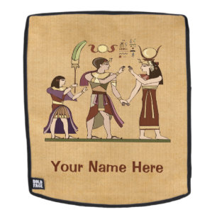Calling to the Gods Egyptian Folk Art Backpack