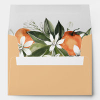 CALLIOPE Little Cutie Clementine Orange Floral
