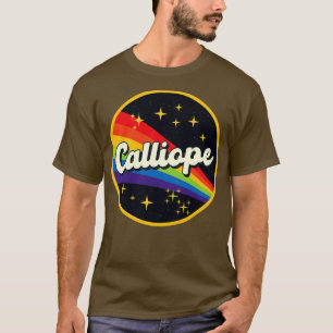 Calliope Rainbow In Space Vintage Style T-Shirt