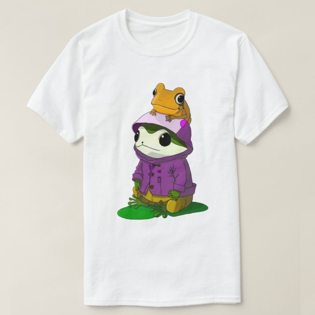 Calliope the Frog  T-Shirt (Design Front)