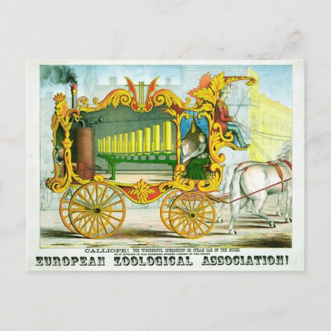 Calliope - The Wonderful Operonicon Postcard (Front)