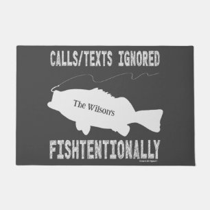 Calls Text Ignored Fishtentionally Doormat