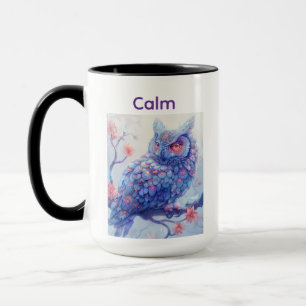 calm and  mug