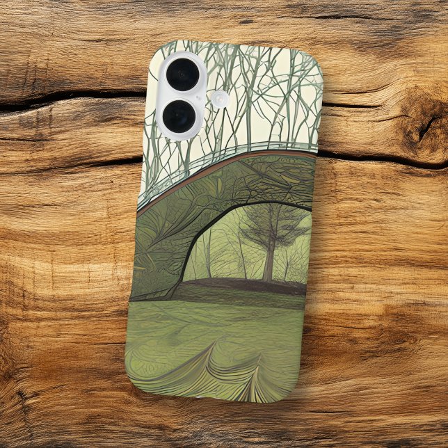 Calm and Peaceful Camping Scene Case-Mate iPhone Case (Creator Uploaded)