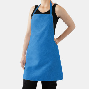 calm and serene blue background swirling pattern apron