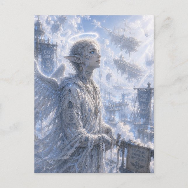 Calm / Angel / Cloud Harbour Postcard (Front)