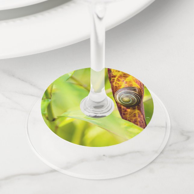 calm attachment wine glass tag (Close Up)