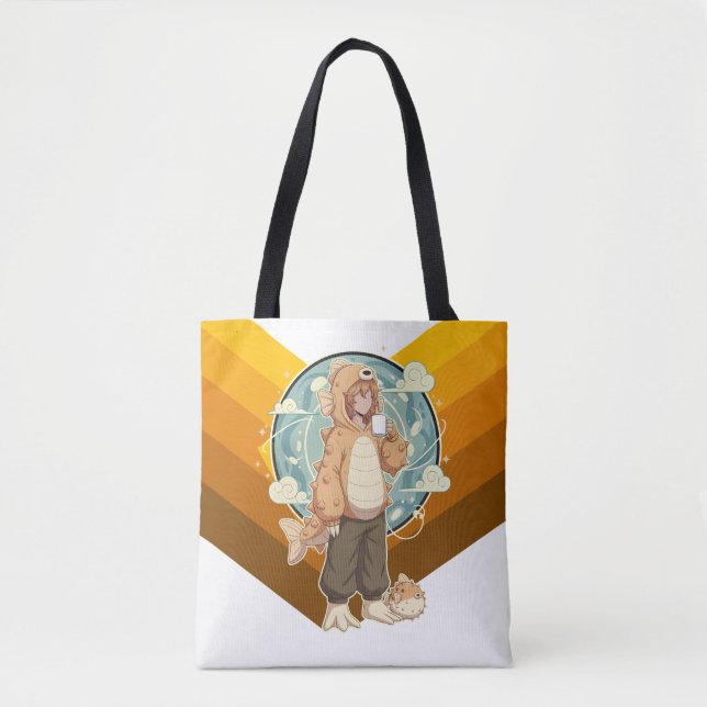 Calm Before the Puff Tote Bag (Front)