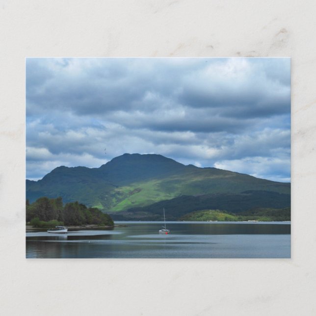 Calm before the storm postcard (Front)