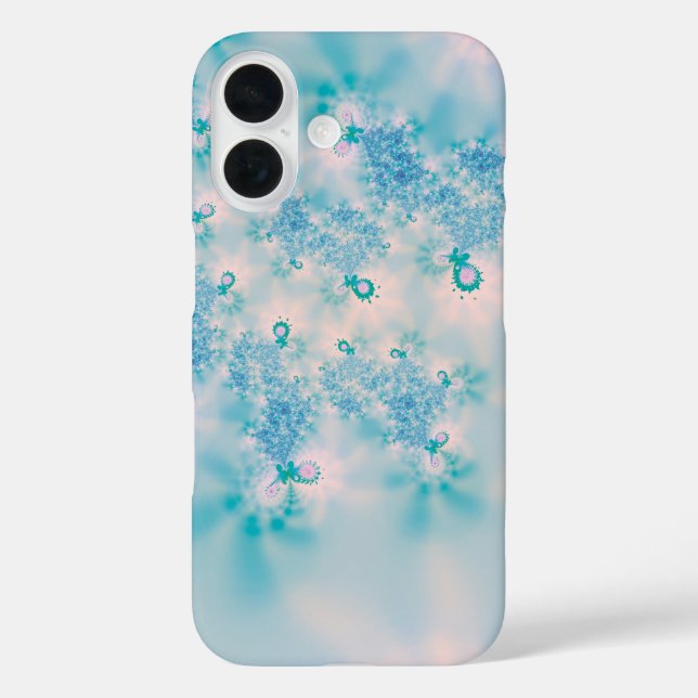 Calm Blue Meditation Butterfly Art Case-Mate iPhone Case (Back)