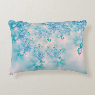 Calm Blue Meditation Butterfly Art Decorative Cushion