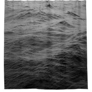 Calm body of water shower curtain