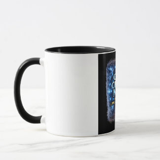Calm Chaos Mum Mug, Funny Mum Coffee Cup, Powered Mug