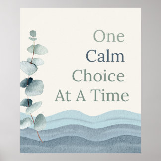 Calm Classroom Affirmations Poster