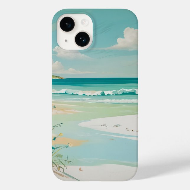 Calm Coastal View Case-Mate iPhone Case (Back)