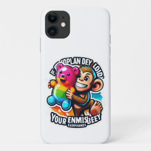 Calm Confidence Monkey iPhone / iPad case