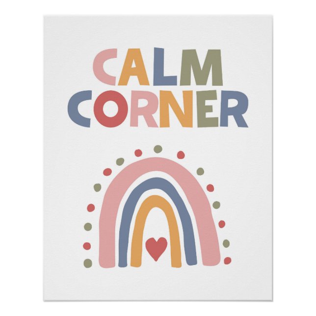 Calm Corner Poster (Front)