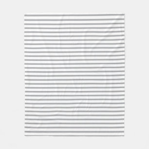 Calm Currents – Soft Stripe Fleece Blanket
