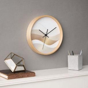 Calm Desert Waves with Fennec Essence   Minimal Se Clock