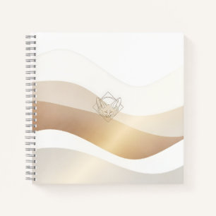 Calm Desert Waves with Fennec Essence   Minimal Se Notebook