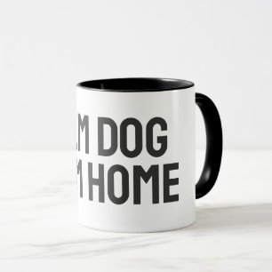 Calm Dog Calm Home – Minimal Conscious Dog Owners Mug