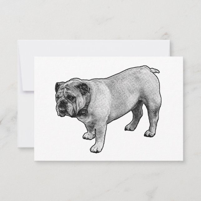 Calm Dot Respect Thank You Card (Front)