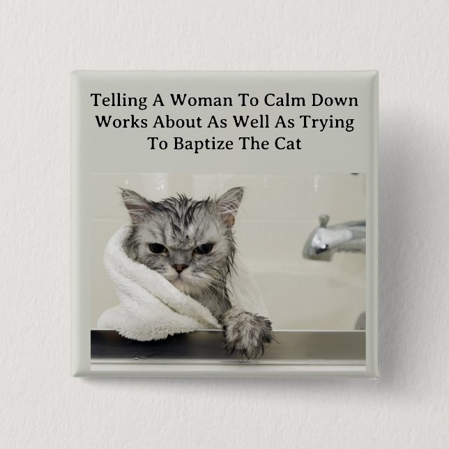 Calm Down Button (Front)