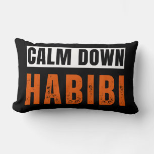 Calm Down Habibi Lumbar Cushion