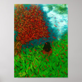 "Calm During the Storm" Poster