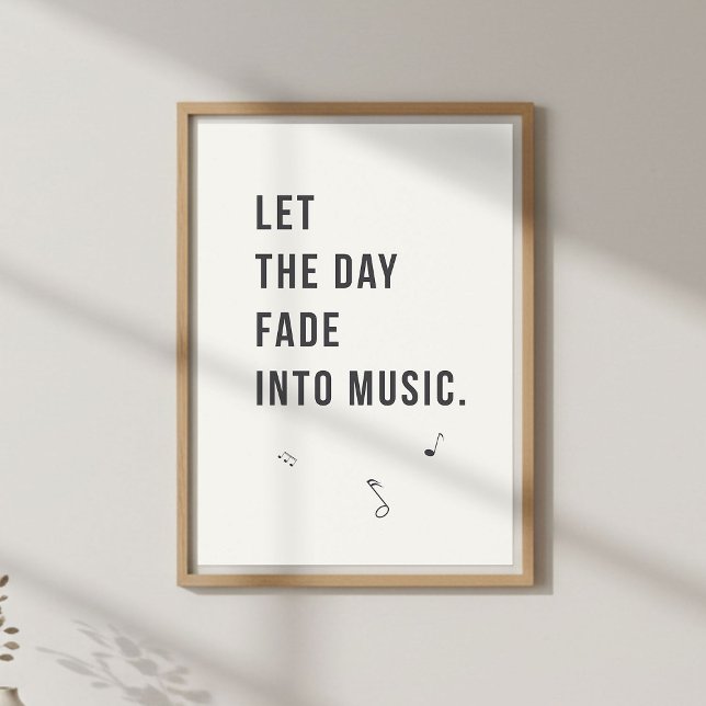 Calm Evening Decor. Minimal Bedroom Poster (Creator Uploaded)