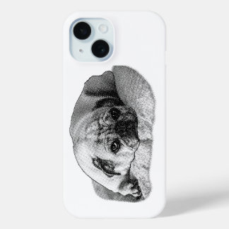 Calm Expression, Modern Look iPhone 15 Case