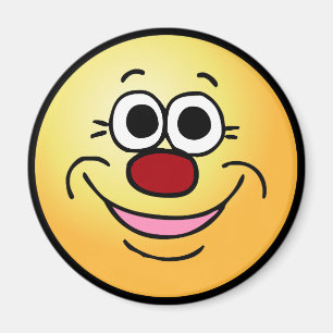 Calm Face Grumpey Magnet