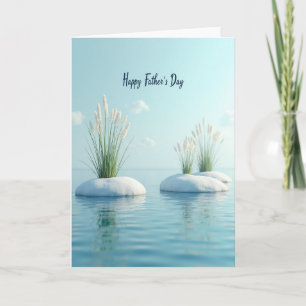 Calm Fathers Day Scene Card