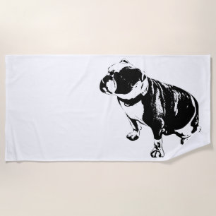 Calm Finds a Seat Beach Towel
