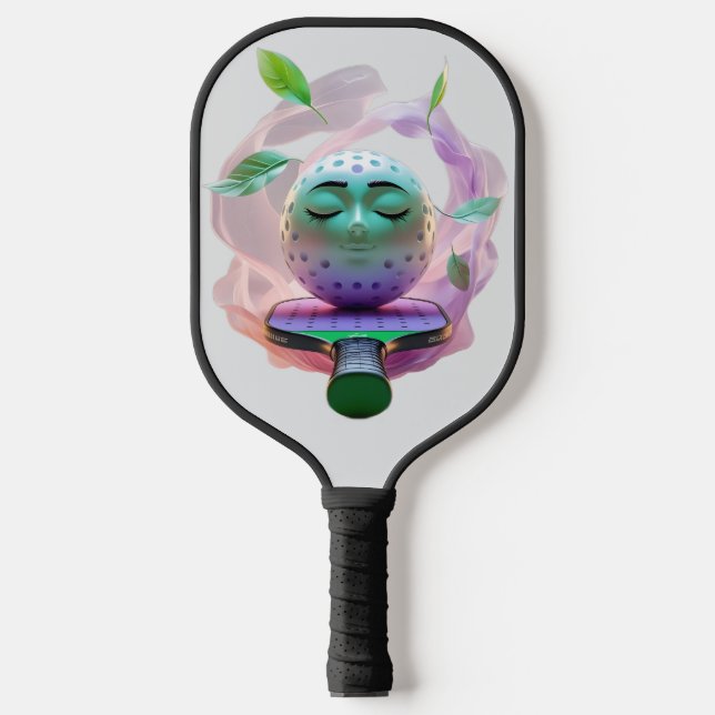 Calm Focus Pickleball 🎐 Pickleball Paddle (Front)