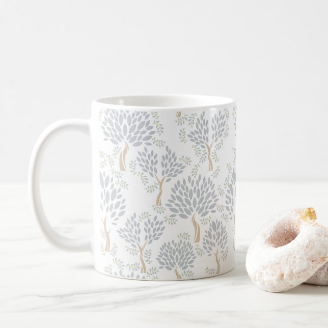 Calm Forest Wonderland Coffee Mug (With Donut)