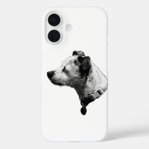 Calm Gaze Terrier Mix iPhone Case
