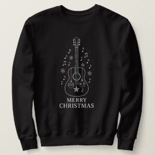 Calm Guitar Christmas Harmony  Sweatshirt