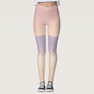 Calm Horizon Gradient Leggings — Soft Morning Ligh