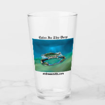 Calm In The Deep - Drinking Glass